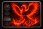 250 1 Grain Silver Cards Mythical - Phoenix Design